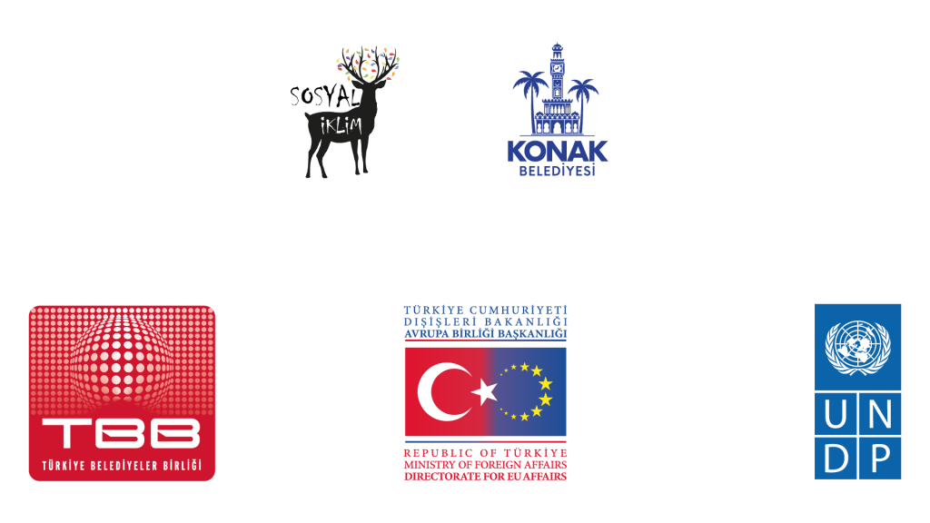 Proje Ortakları - Sosyal İklim Derneği, Konak Belediyesi, TBB, AB-TR, UNDP